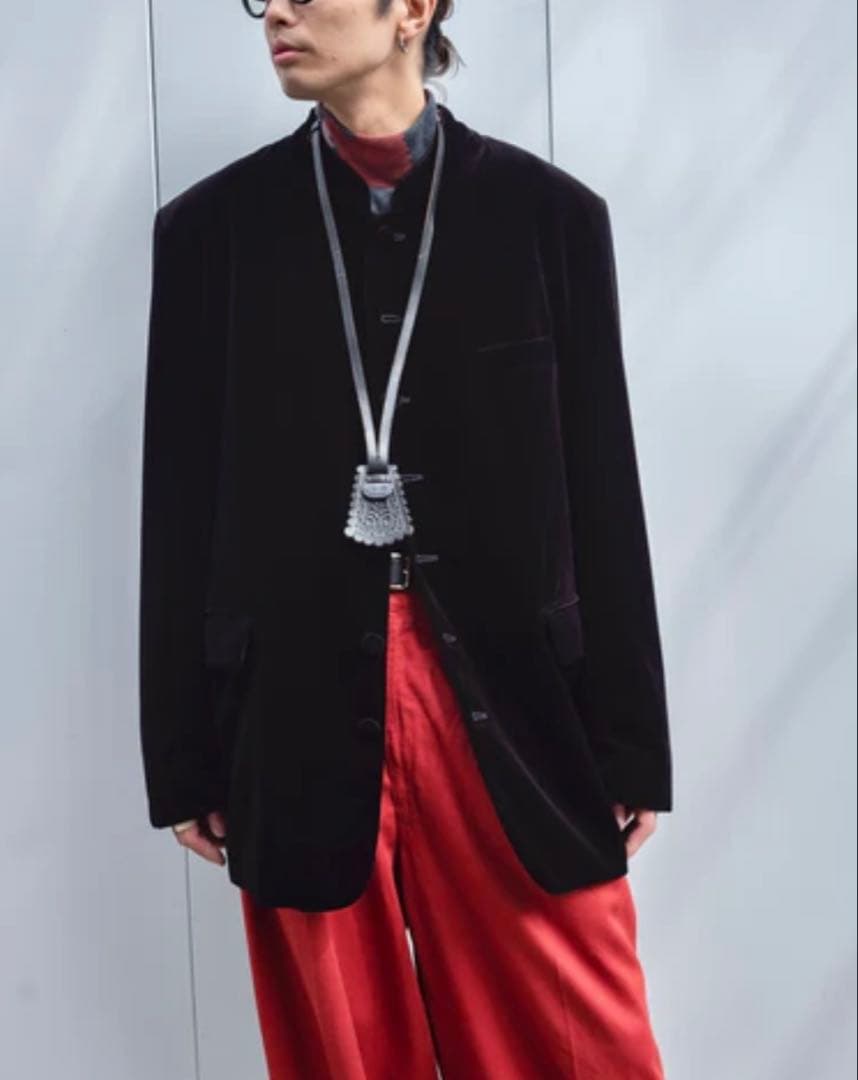 23AW RIER SAKKO JK ベルベット S