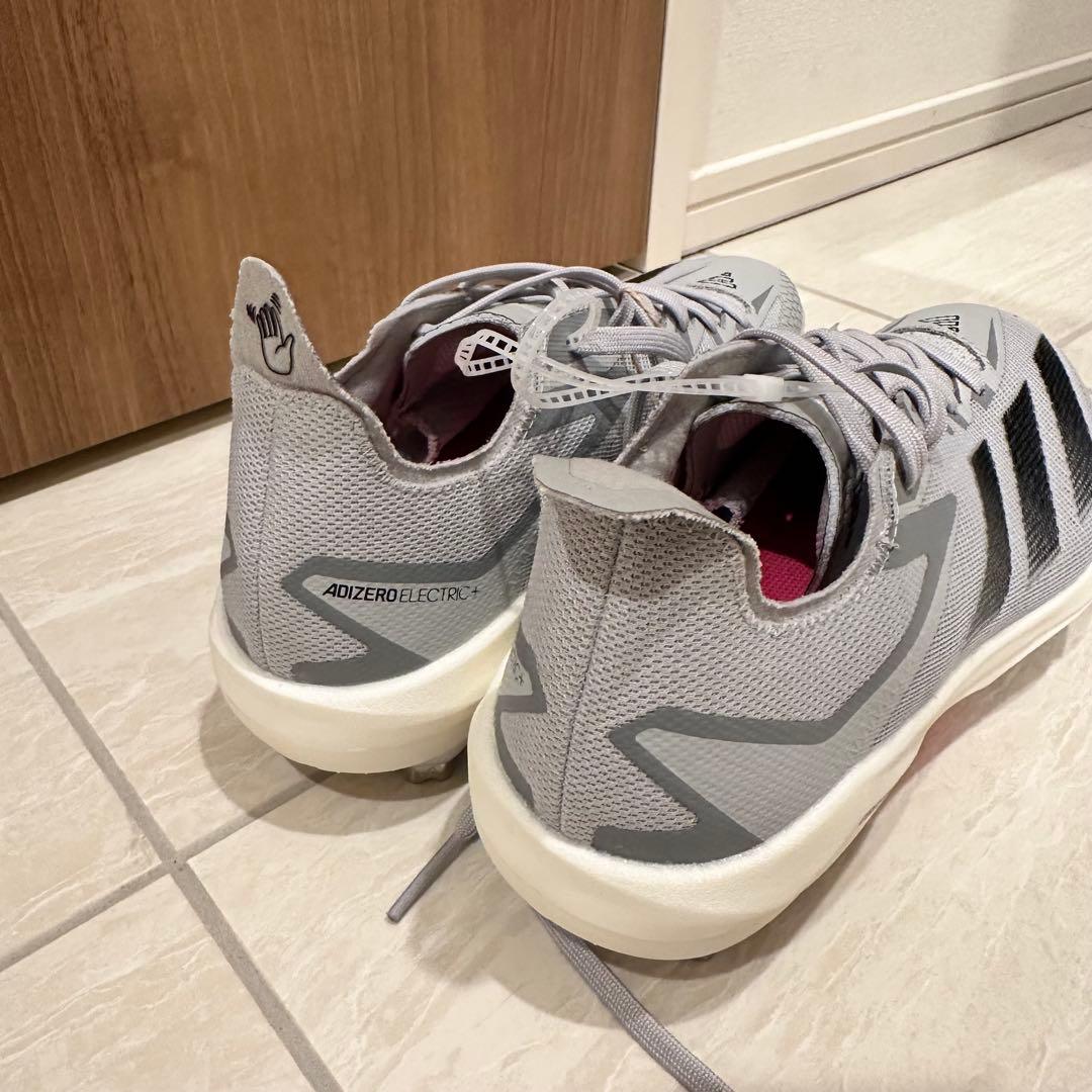 adizero ELECTRIC アディダス　24.5cm グレー スパイク