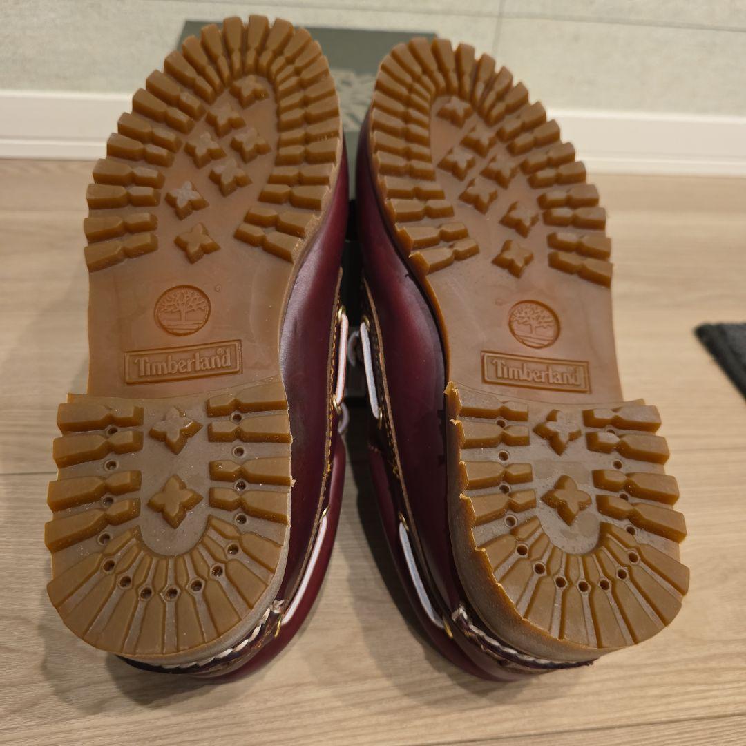 Timberland バーガンディ モカシン　26cm