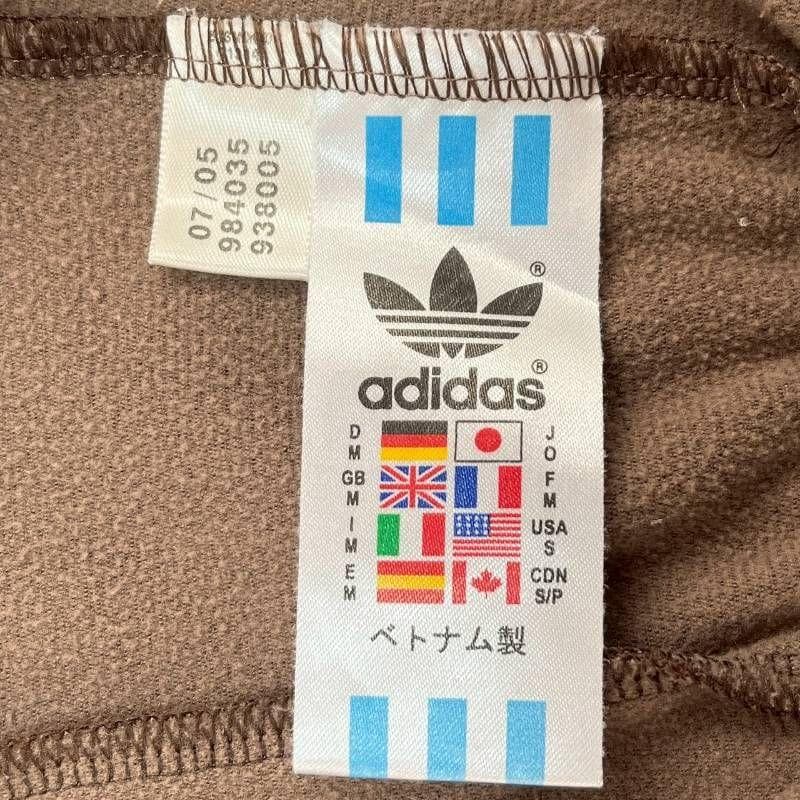 シ*バ様 @5510 adidas トラックジャケット ATPモデル ブラウン