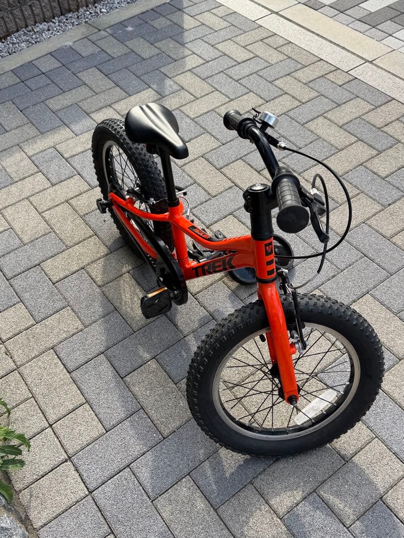 トレック　プレキャリバー 16インチ キッズバイク オレンジ 子供用自転車