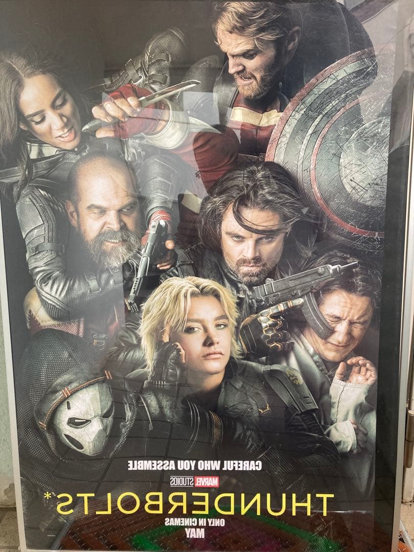 【レア】【米国正規品】サンダーボルツ 米国 オリジナルポスター