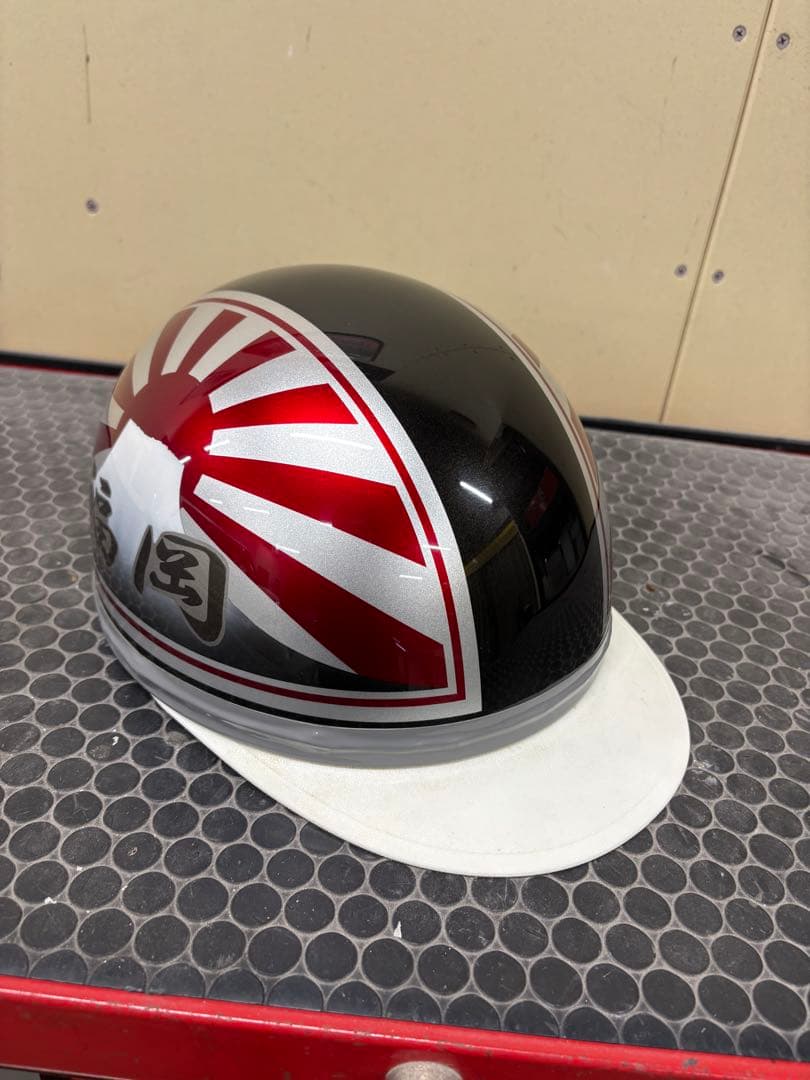 立花　コルク半　三つボタン　日章