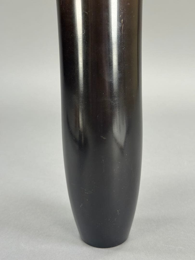 いけばな　池坊 唐銅花瓶　高さ31cm 銅花器　花瓶　華道具