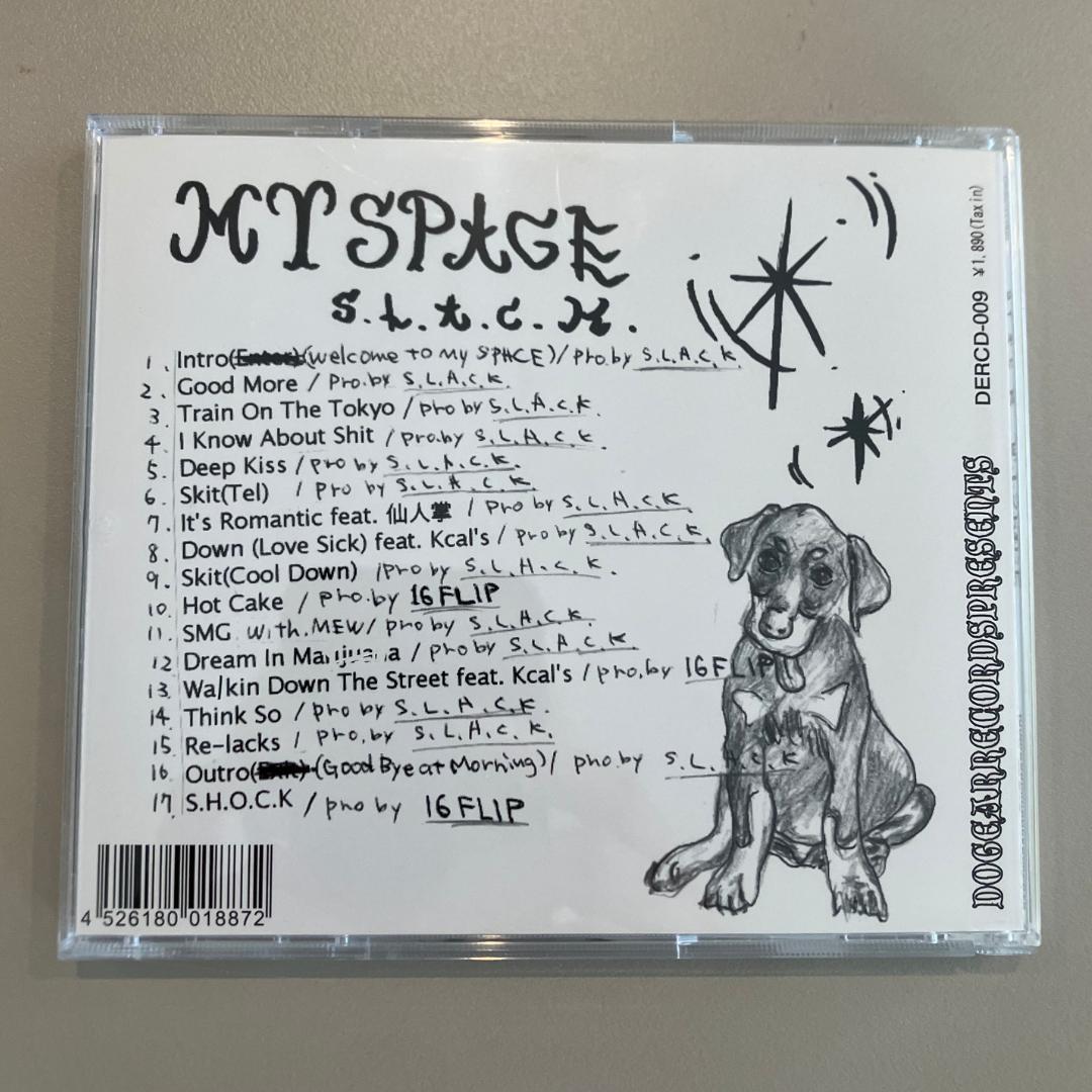 S.L.A.C.K. MY SPACE CDアルバム スラック マイスペース