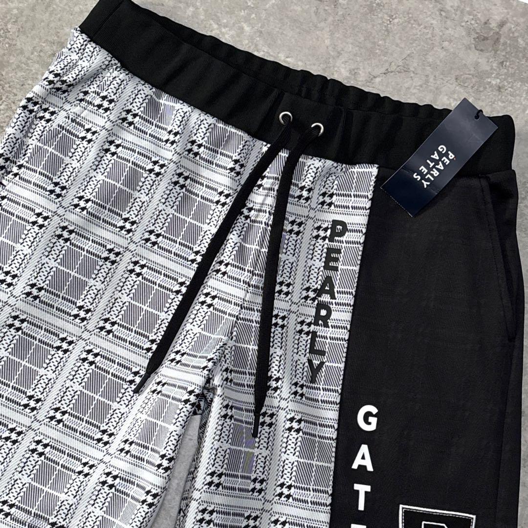 新品 2024年モデル パーリーゲイツ ハーフ ショート パンツ 4 黒 白