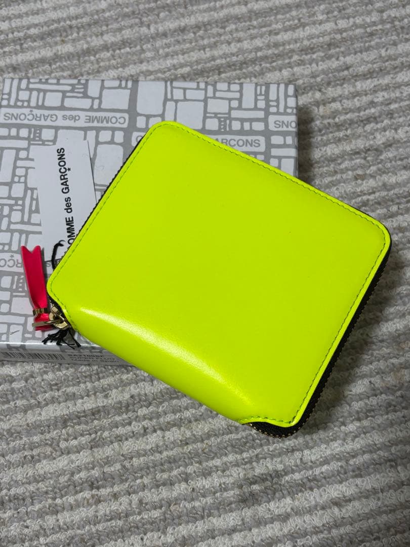 コムデギャルソン イエロー二つ折り財布 SA2100SF
