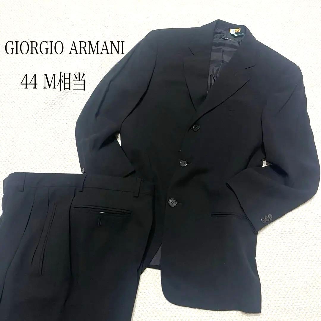 GIORGIO ARMANIスーツ春,秋セットアップブラック44 M