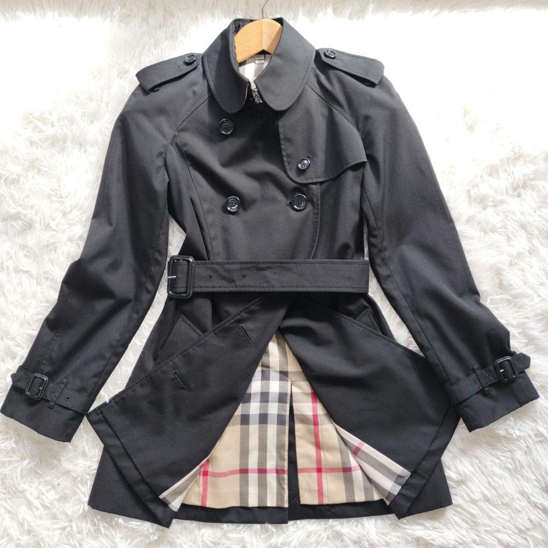 【極美品】バーバリーロンドン トレンチコート ノバチェック メガチェック S