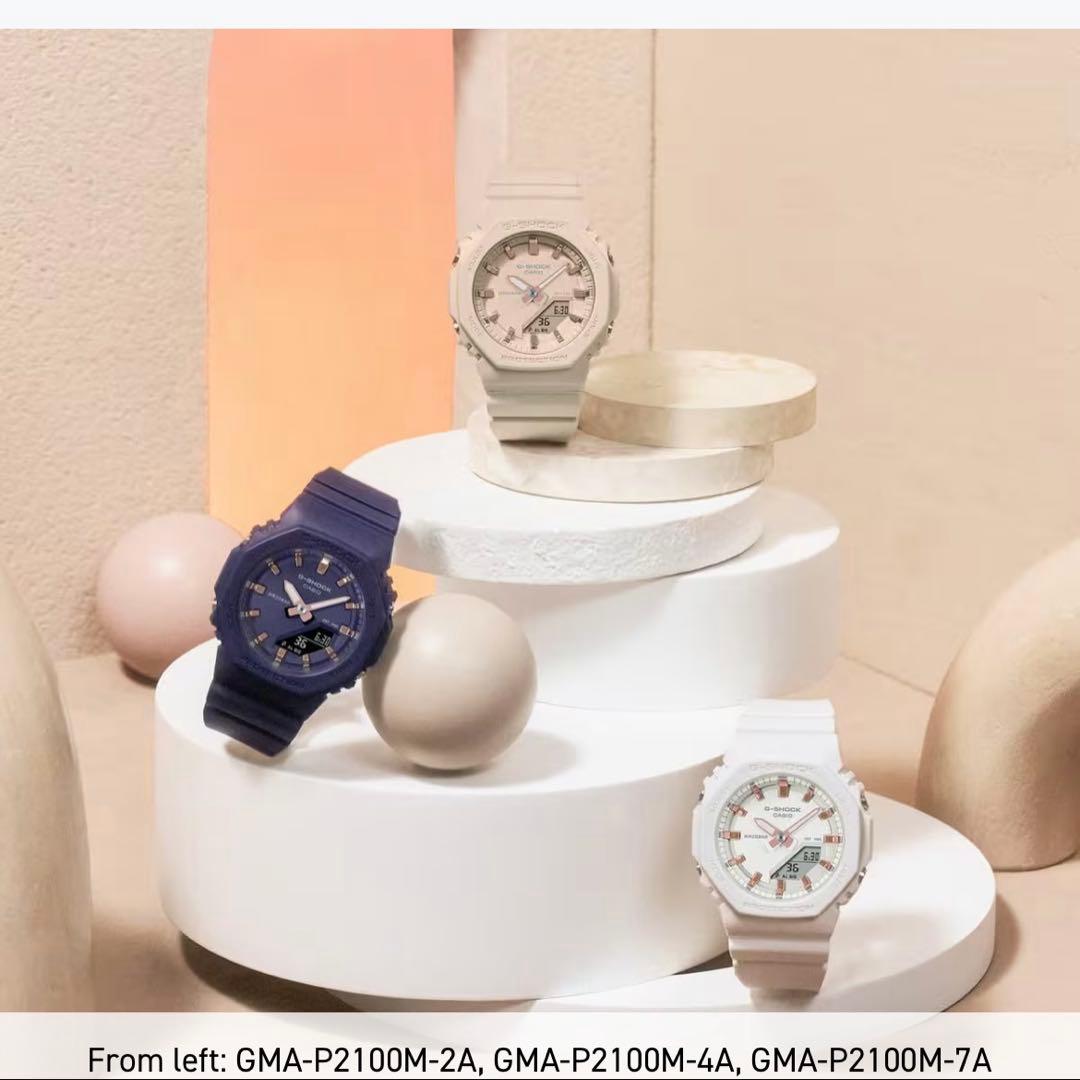 G-SHOCK GMA-P2100M-4AJFレディース腕時計アナログ&デジタル
