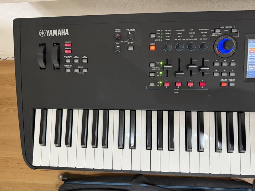 美品 YAMAHA シンセサイザー MODX8+ プラス 88鍵最高級電子ピアノ