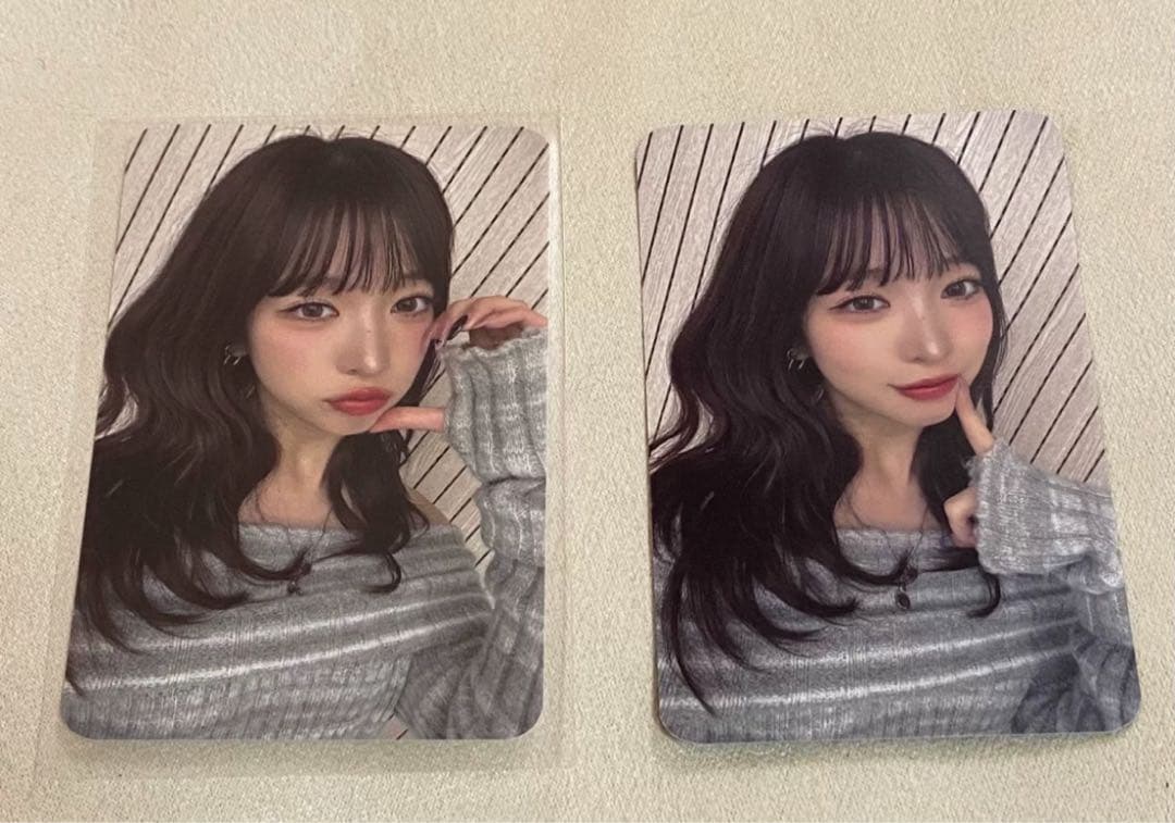 Billlie ハルナ 中国 NAMIL MUSIC NY 上海サイン会 2枚