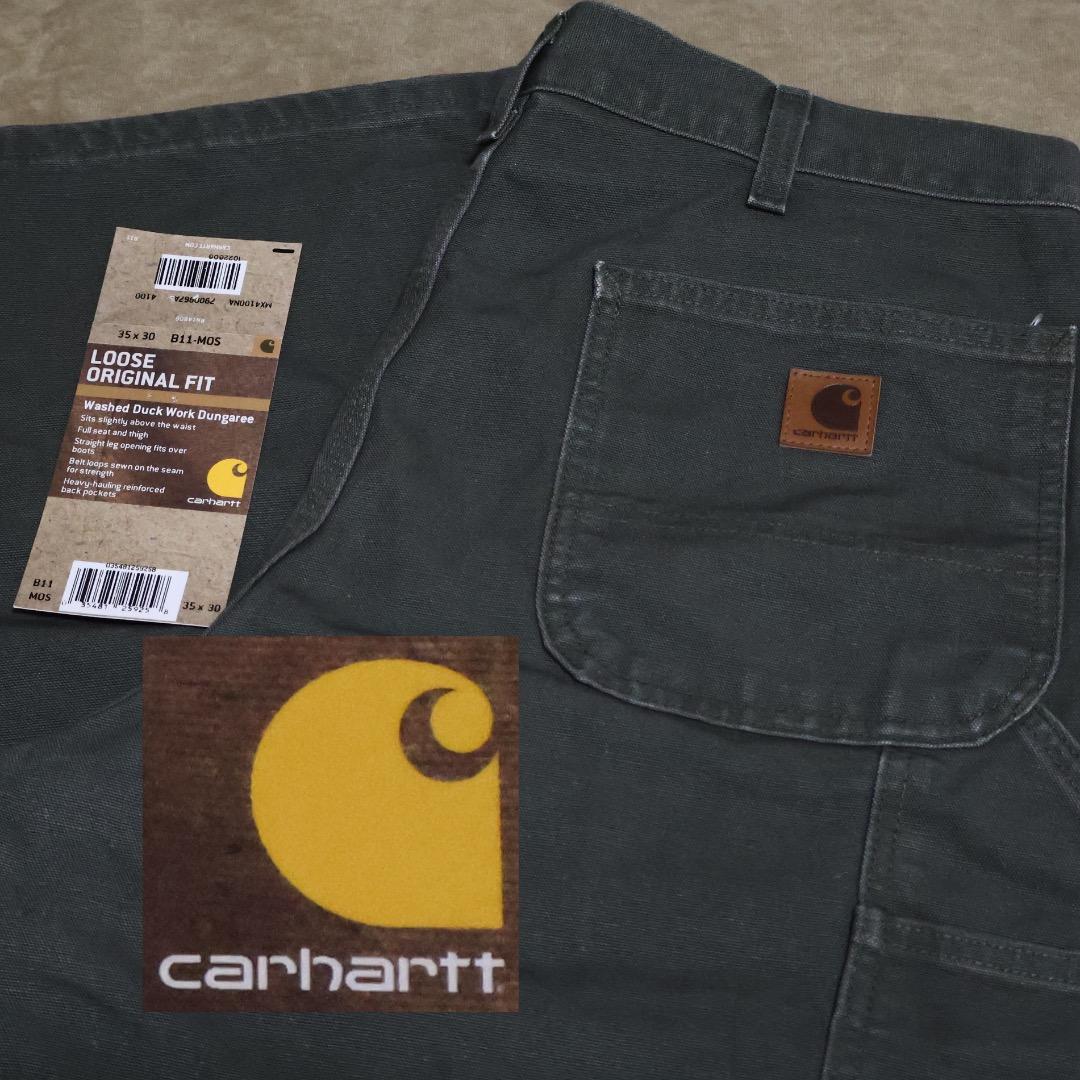 カーハート Carhartt B11 ウォッシュドダック ペインターパンツ モス