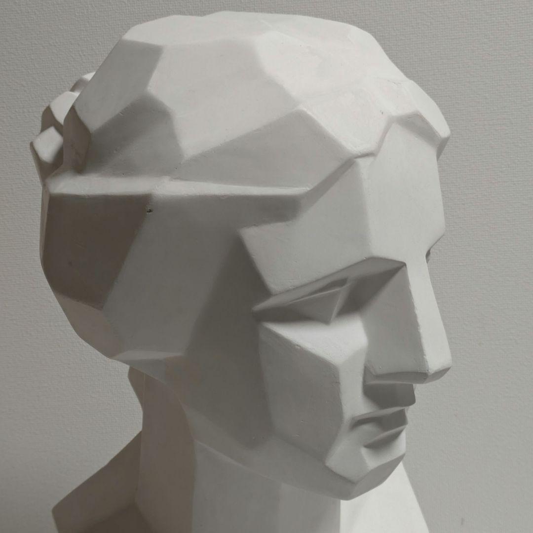 【美品】 ミロ島ヴィーナス 胸像　石膏像（面取り）