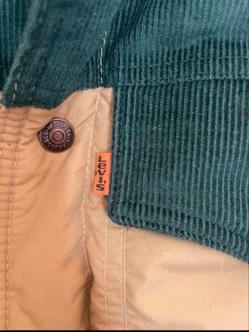 8*0様 キムタク着　ski Levis ダウンベスト　同型同色