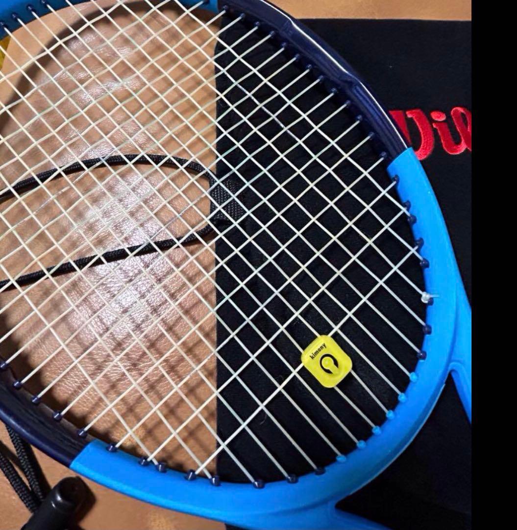 Wilson 硬式テニスラケット　ULTRA100 カバー振動どめ付き