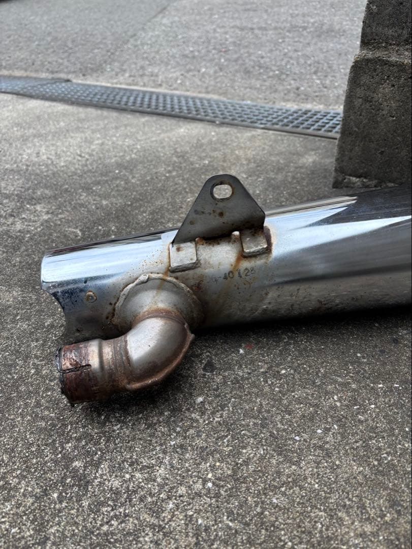 カワサキ　エリミネーター250v 純正マフラー　エキパイ付き