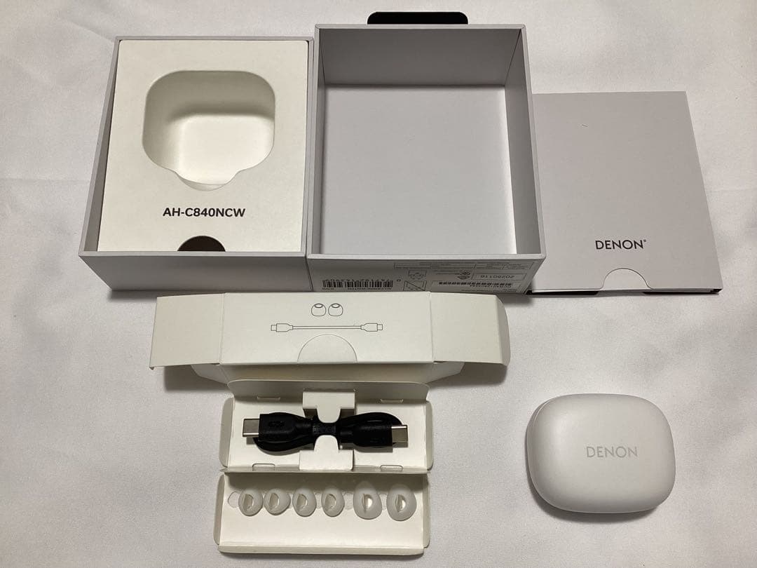 Denon AHC840NCW デノン ワイヤレスイヤホン