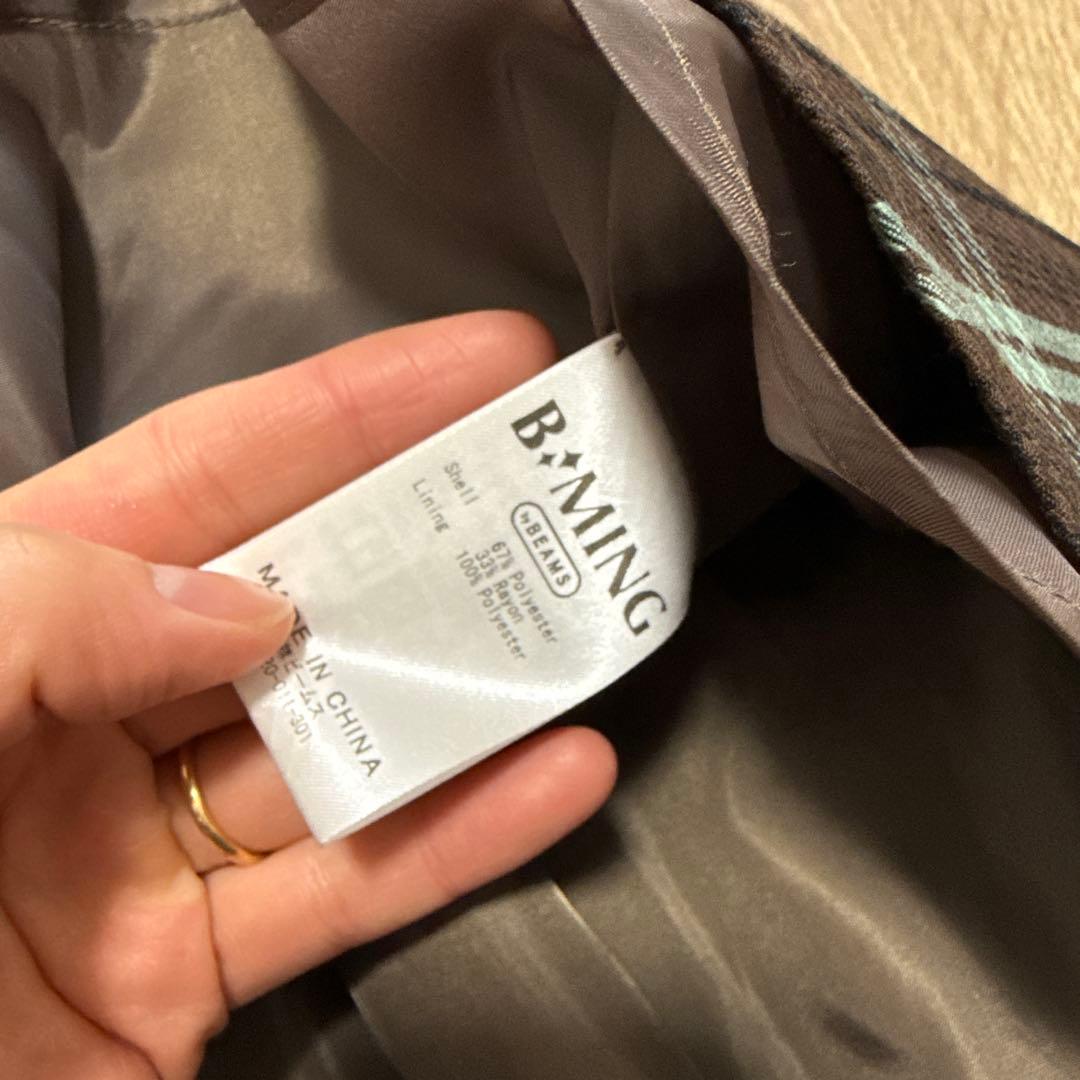 B:MING by BEAMS フォーマル チェック スカート120ボレロ130