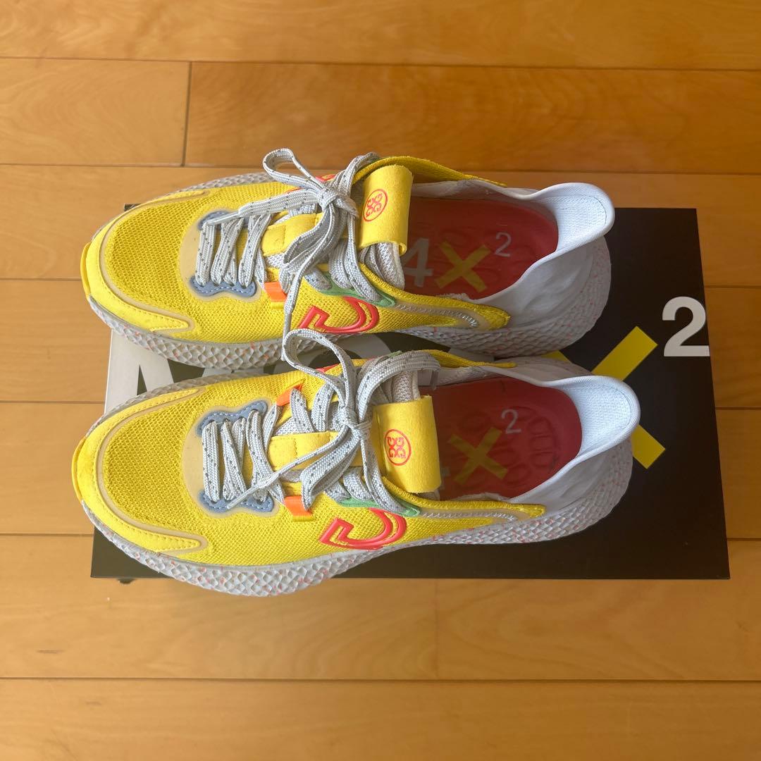 G/FORE イエロー グレー スニーカー