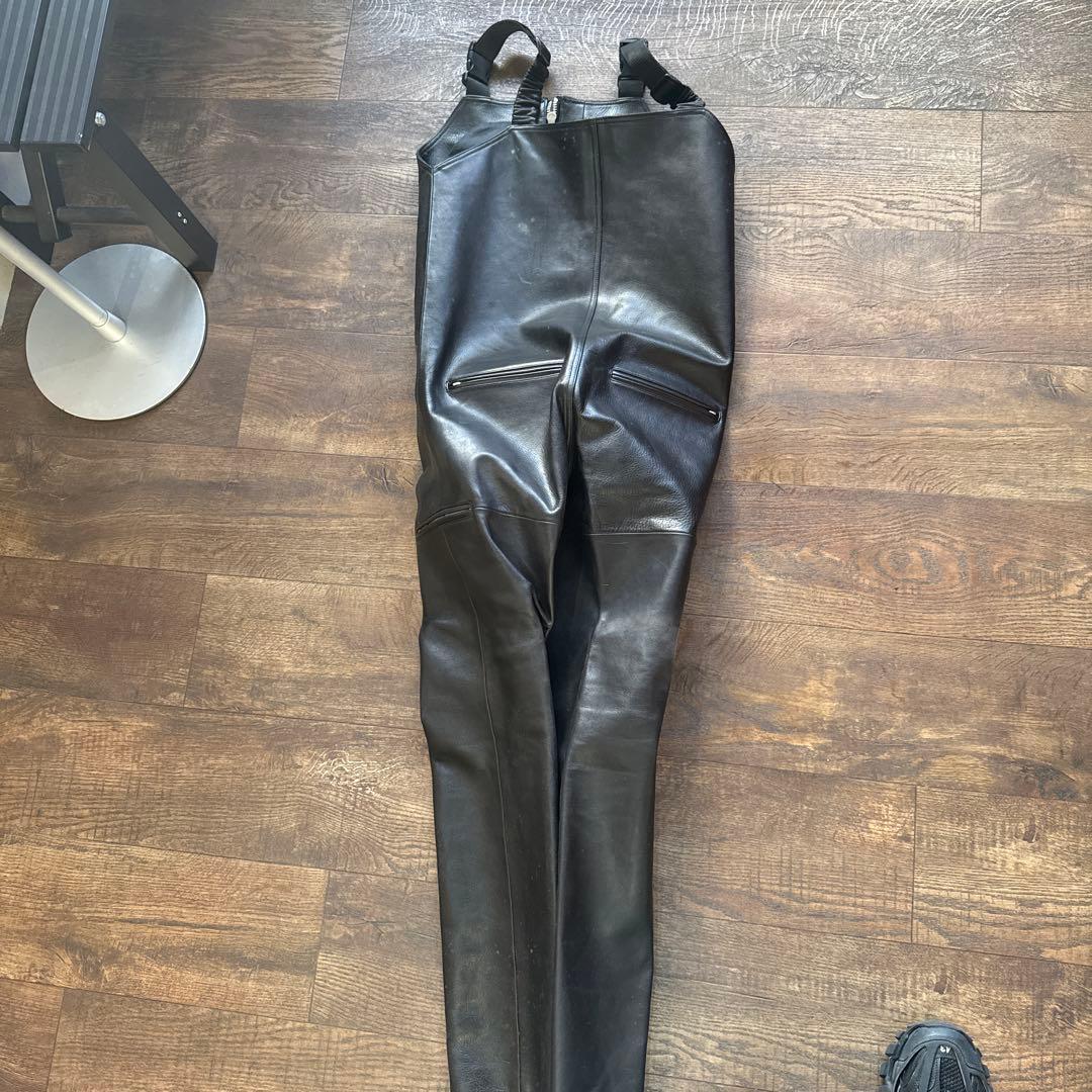 ROARS ORIGINAL レザーオーバーオール Lサイズ