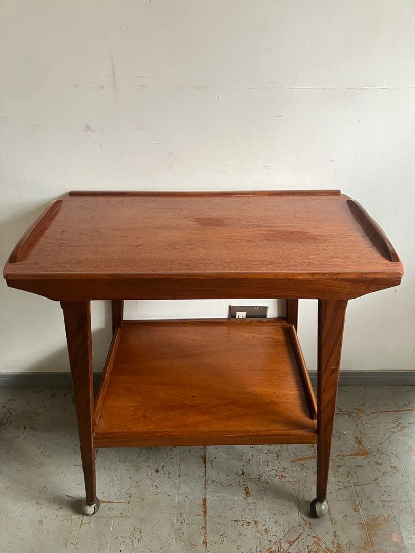 レンプロイ Remploy ヴィンテージ ティートロリー チーク材