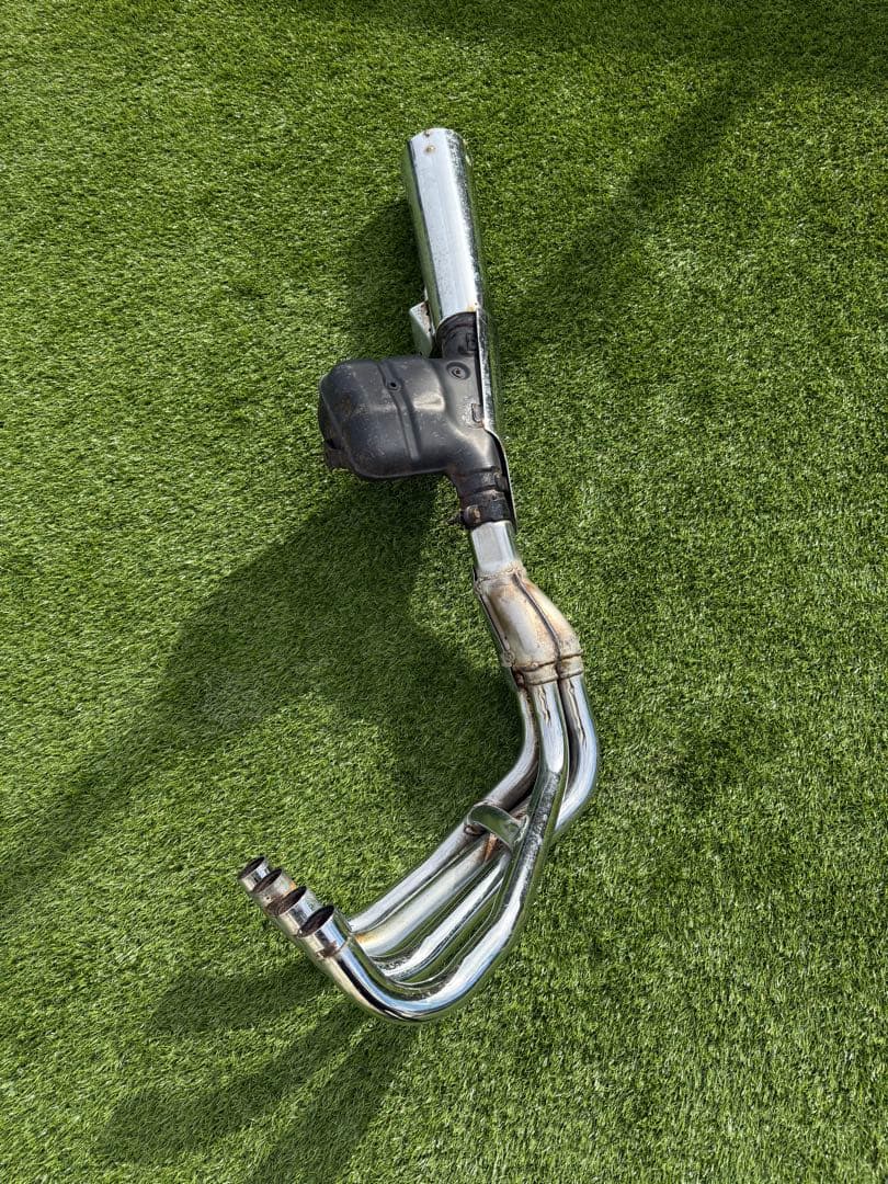 ゼファー400、ゼファー400χ、ノーマルマフラー