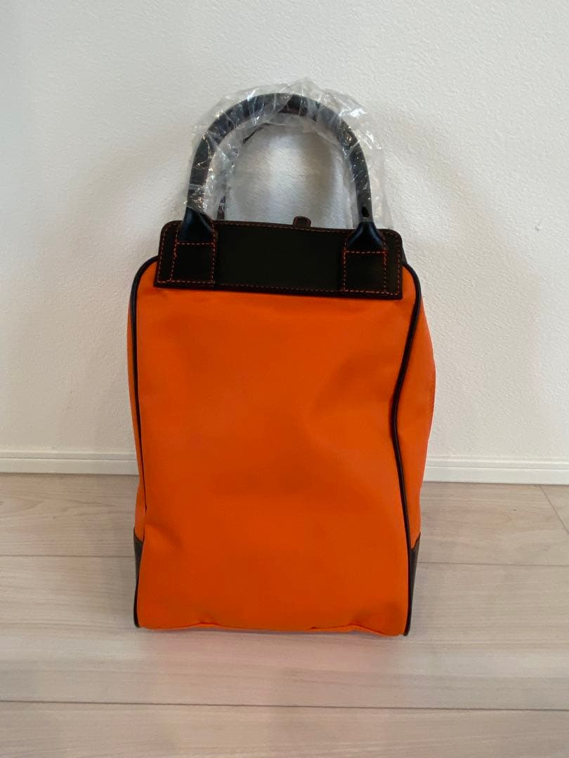 【激レア】ミズノ　ジャンフランコフェレ　コラボ　オレンジ シューズバッグ