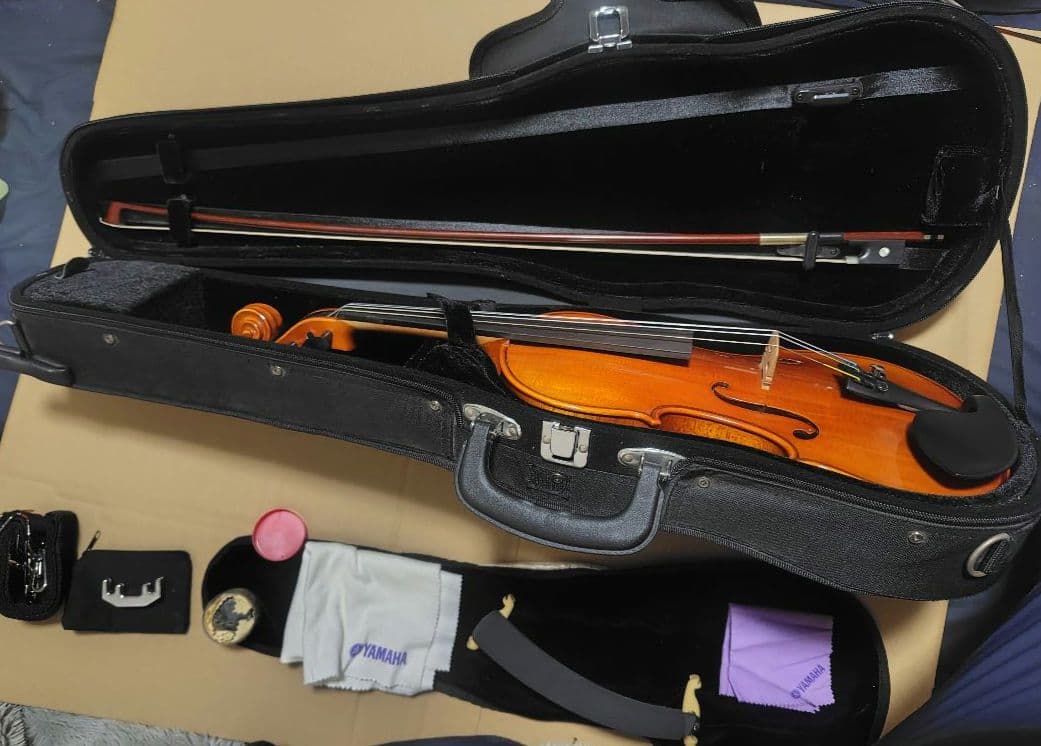 イーストマン　4/4 バイオリン本体　ケース付き 付属品あり