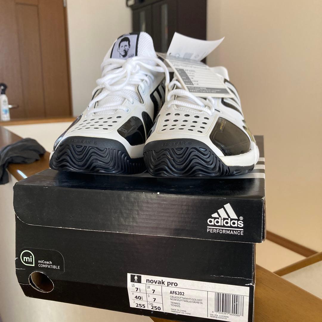 adidas Novak Pro テニスシューズ 25.5cm