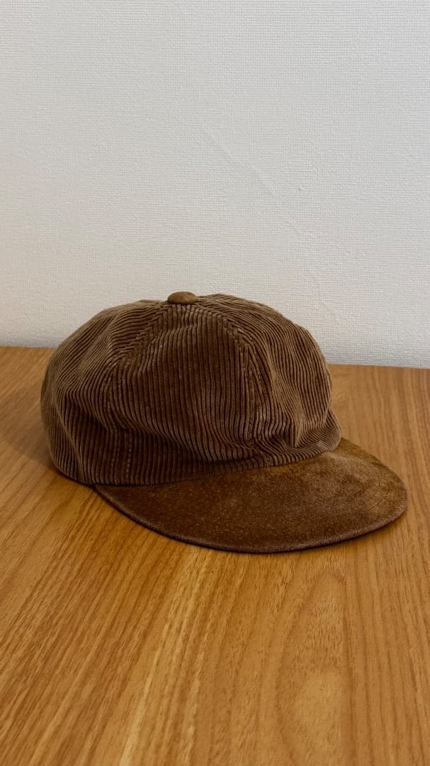 Hender Scheme 2 tone cap corduroy 美品
