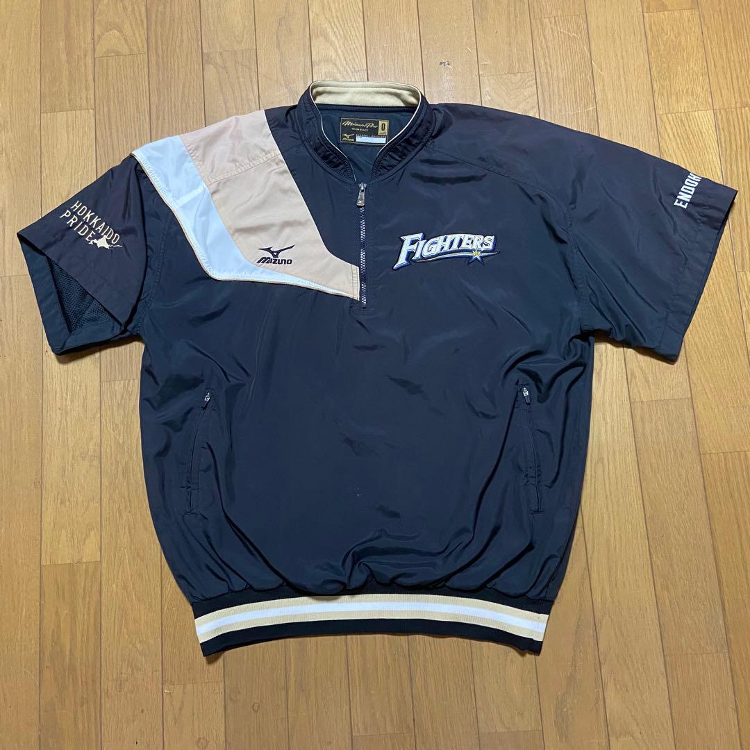 実使用 支給品 北海道日本ハムファイターズ ウエア NPB ミズノプロ Oサイズ