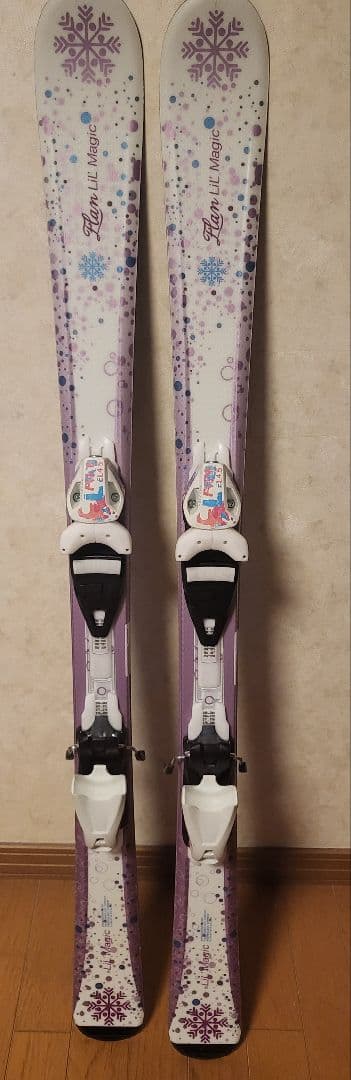 120cm　Elan Lil' Magic スキー板 ビンディング