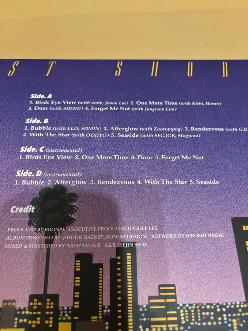 【２枚組/限定盤】Bronze/East Shore,EBT00019,永井博