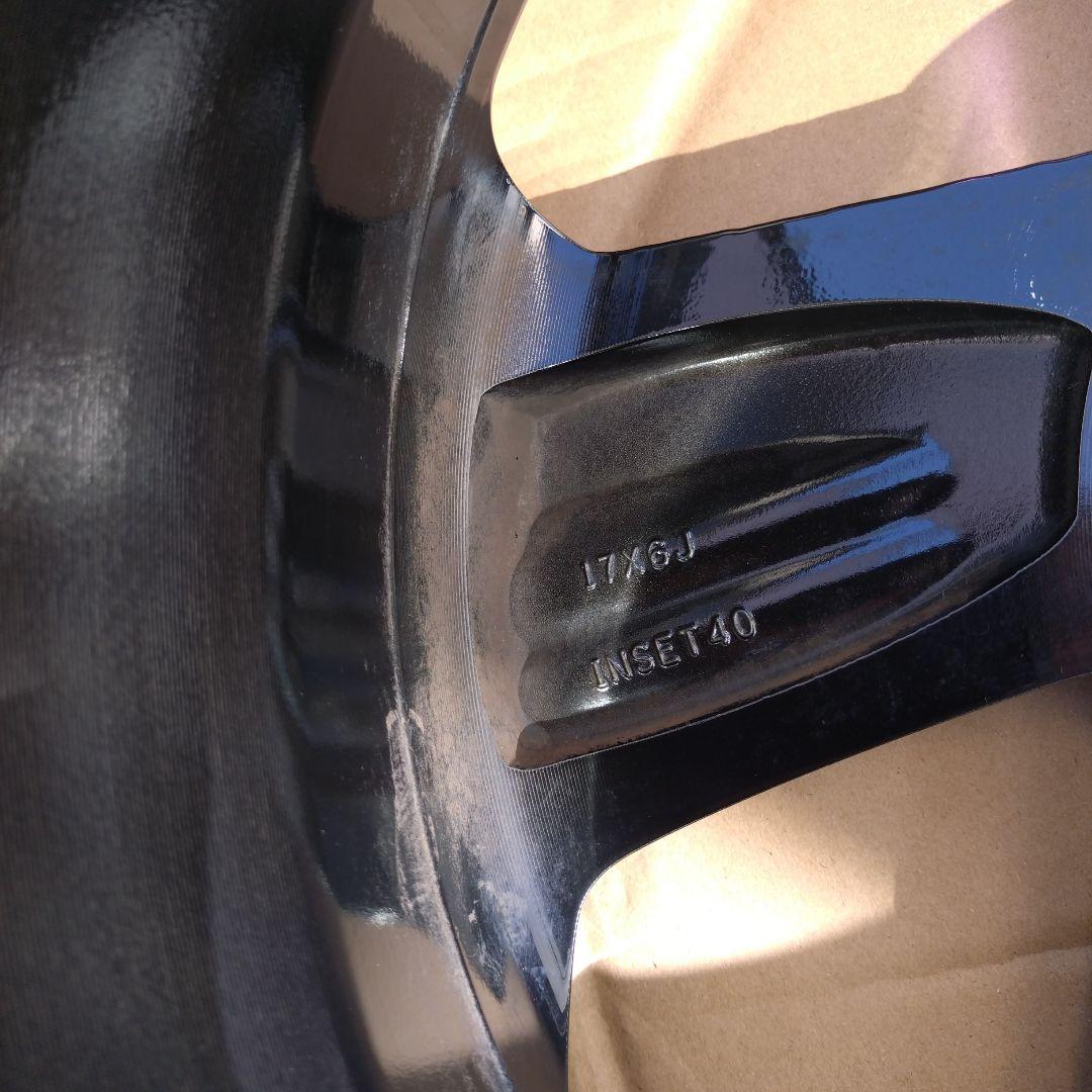 〈ヨシカ〉ロッキーハイブリッド用17インチ5穴　2本 ホイール ③④