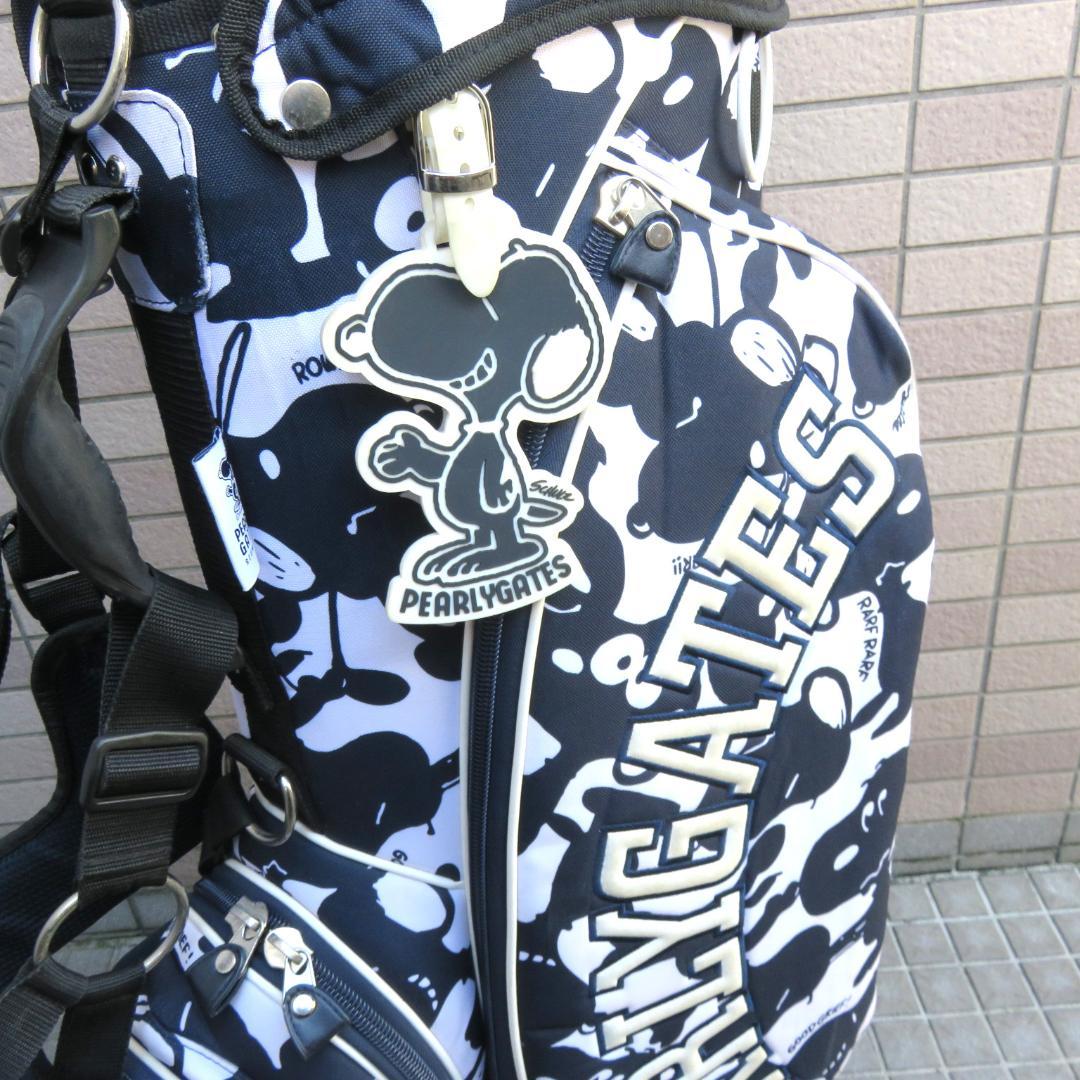 PEARLY GATES パーリーゲイツ　スヌーピーコラボ　キャディーバック