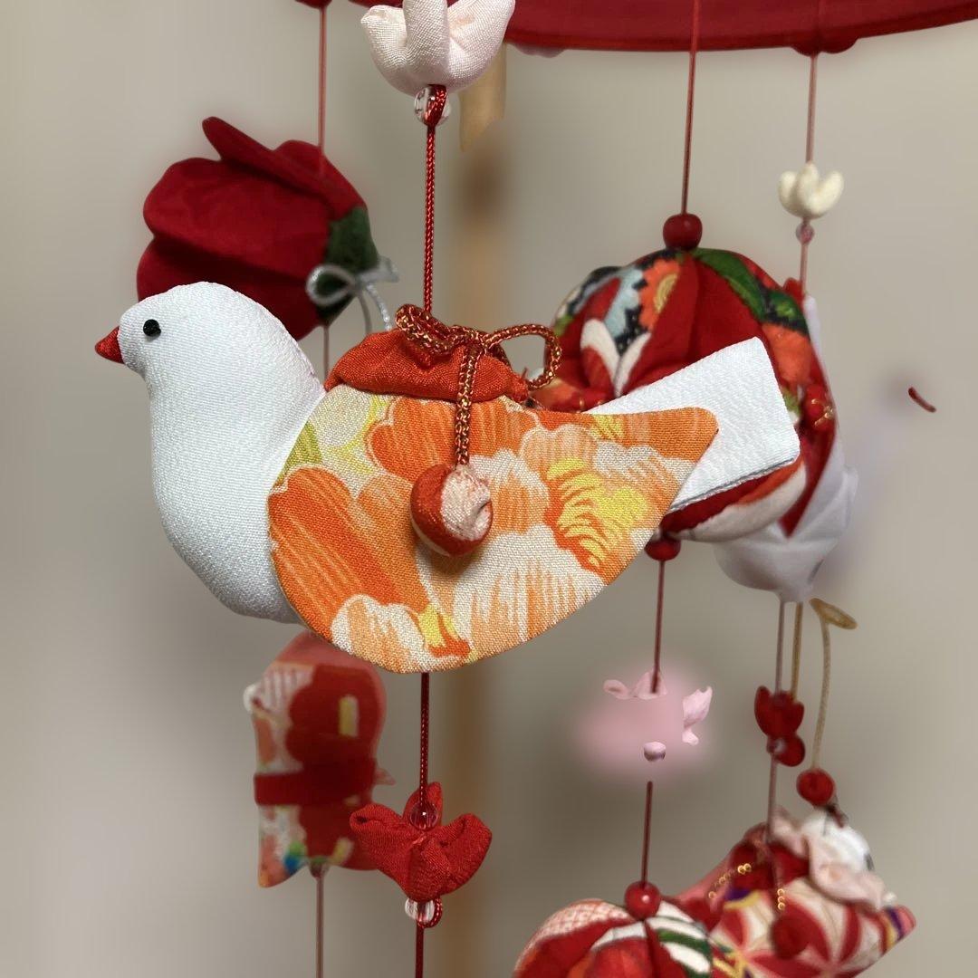 624 吊るし雛　吊るし飾り　つるし雛　つるし飾り　さげもん　ハンドメイド