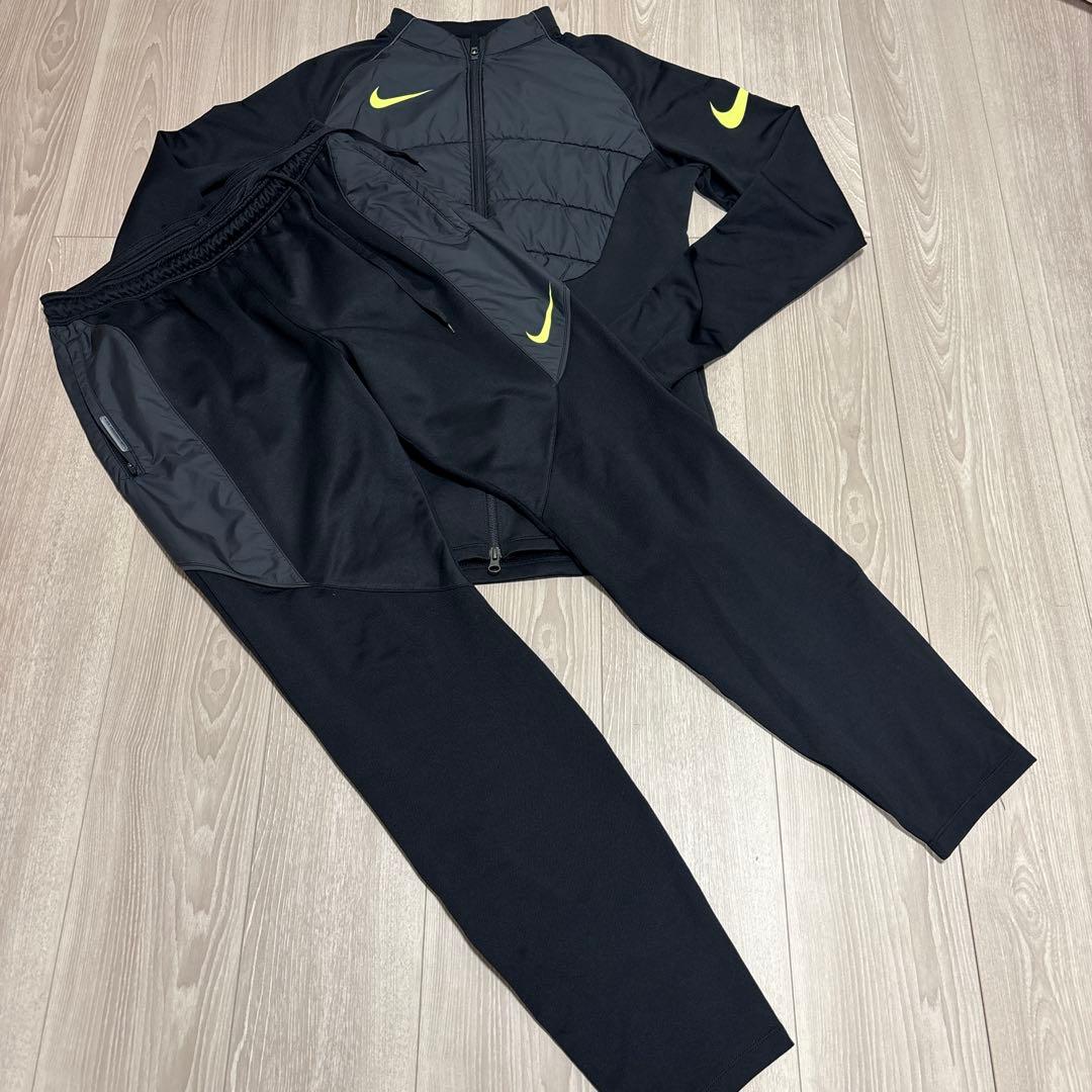 Nike ナイキ　ウインターウォリアー　黒 ジャージ上下セット