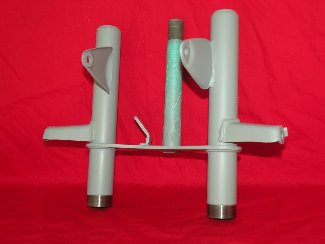 ☆ヒゲ付き！4L純正フォーク改 男の5センチカット！モンキーフォーク☆レストア済