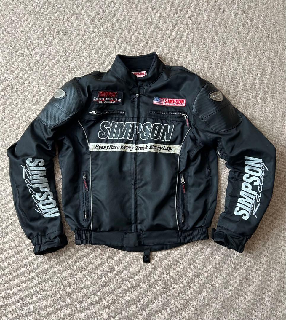 最終値下げ‼️ SIMPSON ブラックジャケット Lサイズ