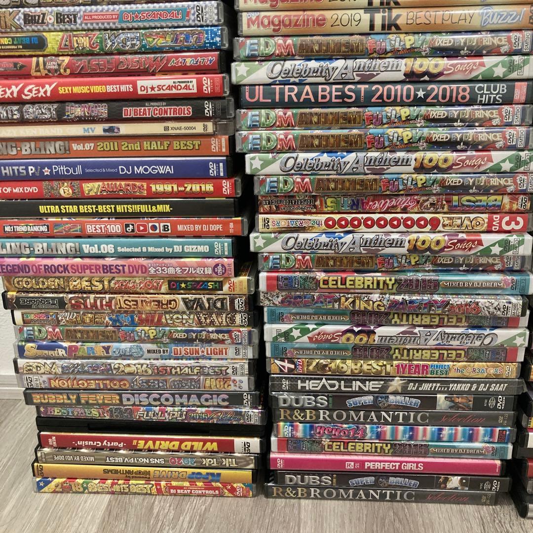 洋楽　best hits ベスト　ヒット　DVD 約130枚　大量　まとめ