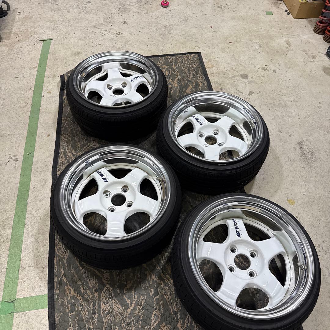 workマイスターS1 15インチ ホイールのみ