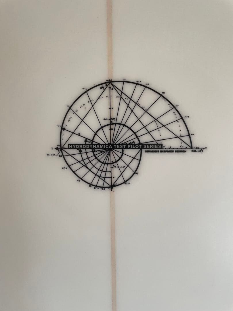 ハイドロダイナミカHydrodynamica 5'10\"ミニシモンズサーフボード