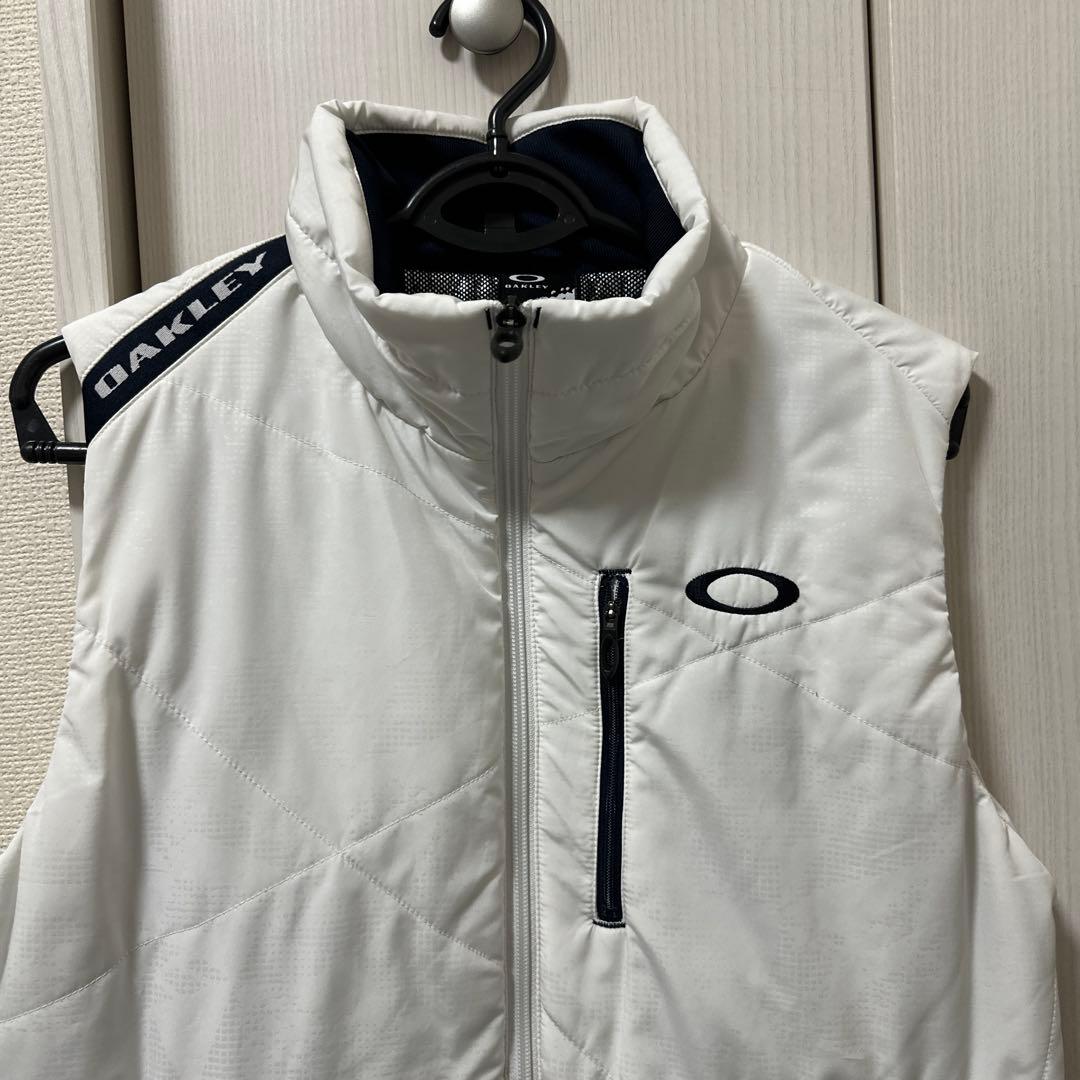 【ゴルフ】Oakley メンズベスト M ホワイト