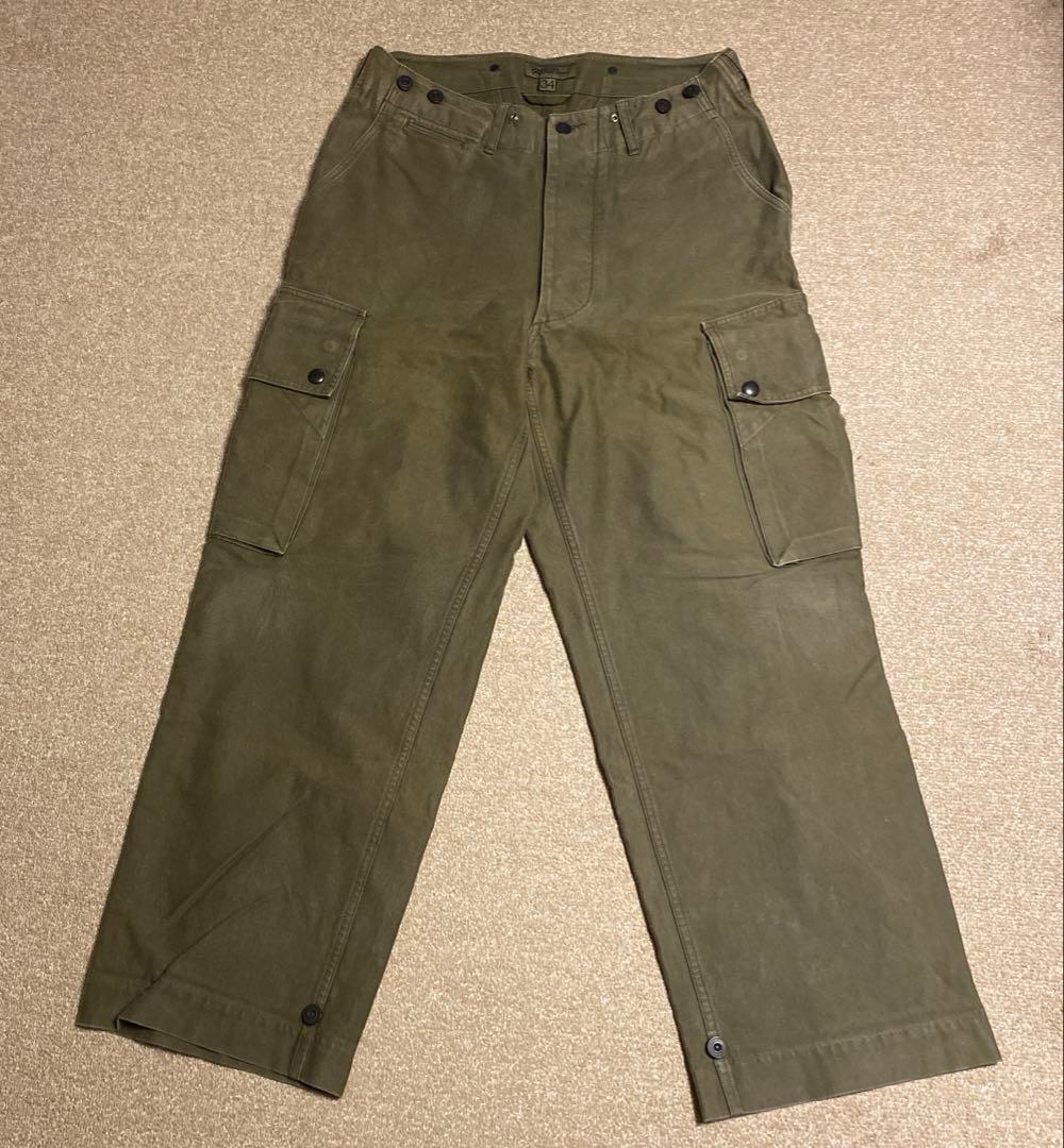 ナイジェルケーボン　34 M47タイプ　色抜けあり　使用感あり