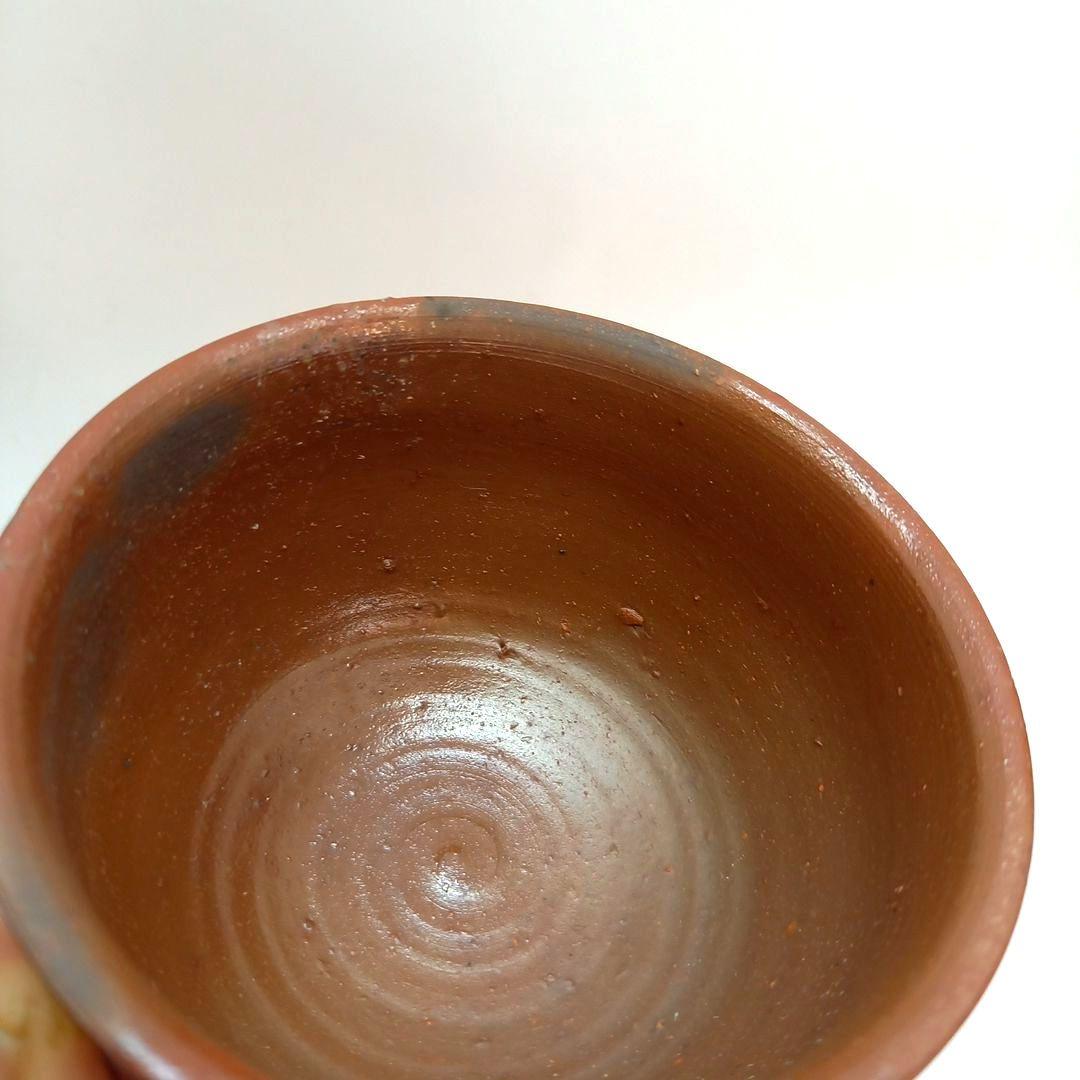 備前焼　人間国宝　藤原雄　ぐい呑　酒器