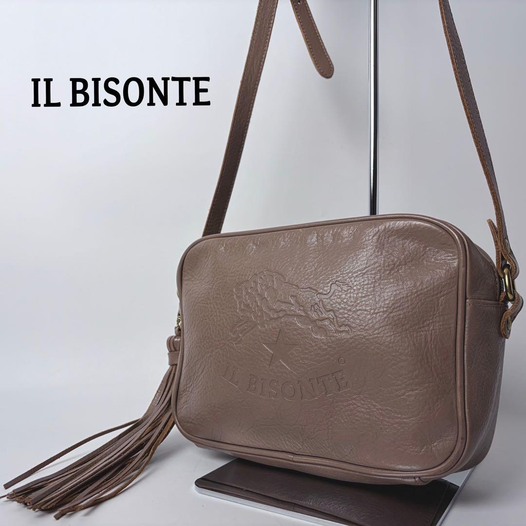 【現行モデル】イルビゾンテ　デカロゴ　クロスボディ　ショルダー付き　タッセル