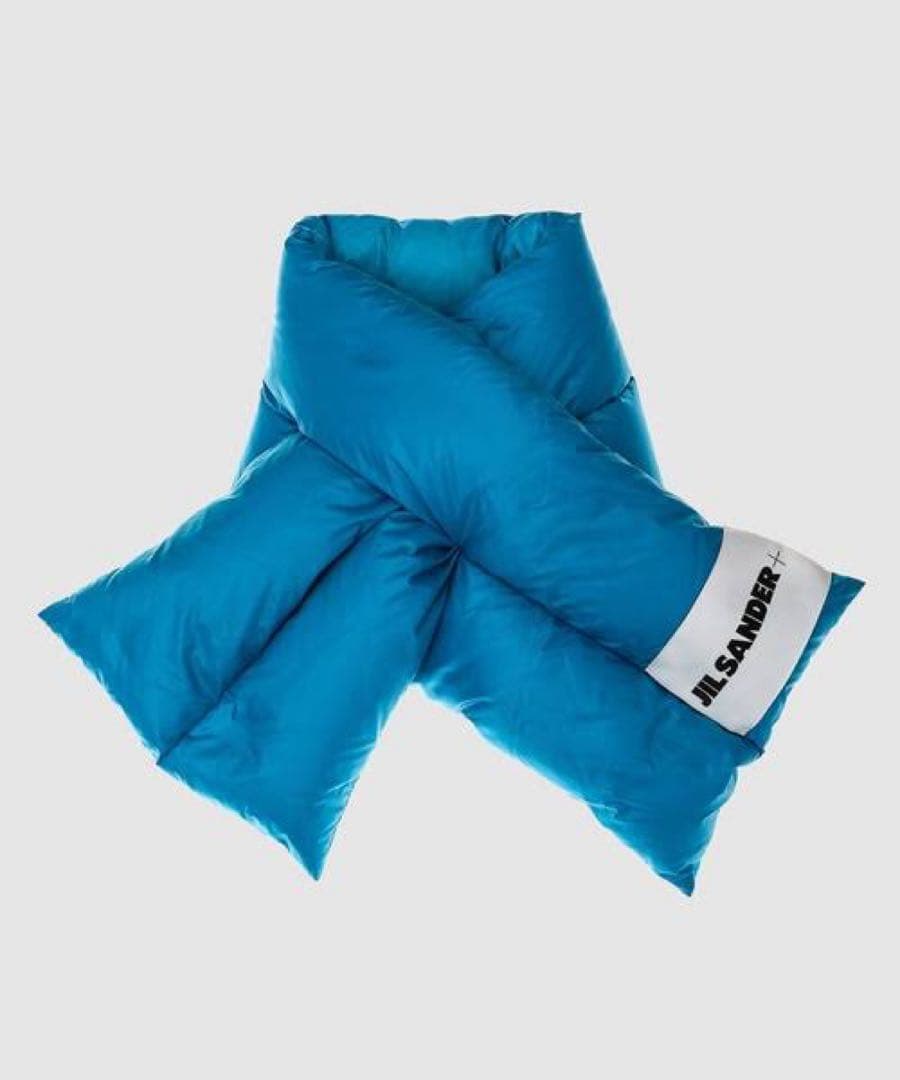 JIL SANDER ＋　リサイクルナイロンダウンマフラー