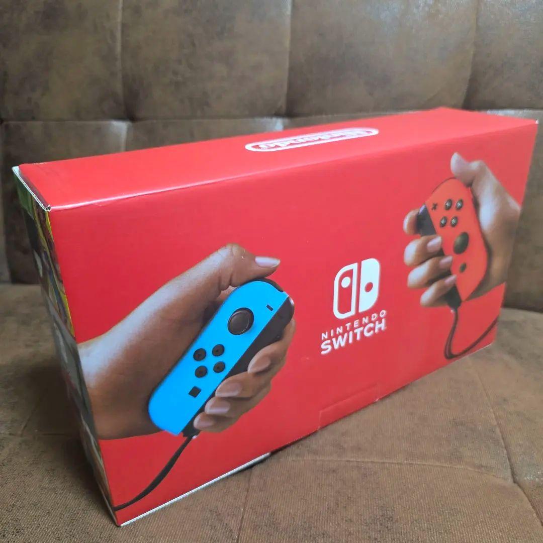 【新品未使用】Nintendo Switch 本体 ネオンブルー/レッド