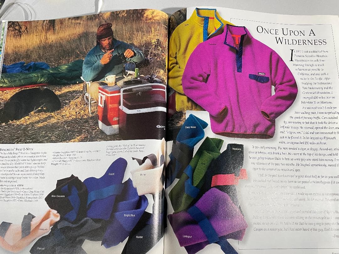 N*G様 【パタゴニア】 1992年春夏カタログ【Patagonia】